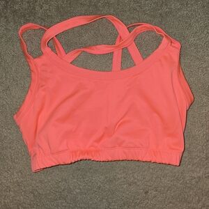 KIAVA Vibrant Coral Sports Bra